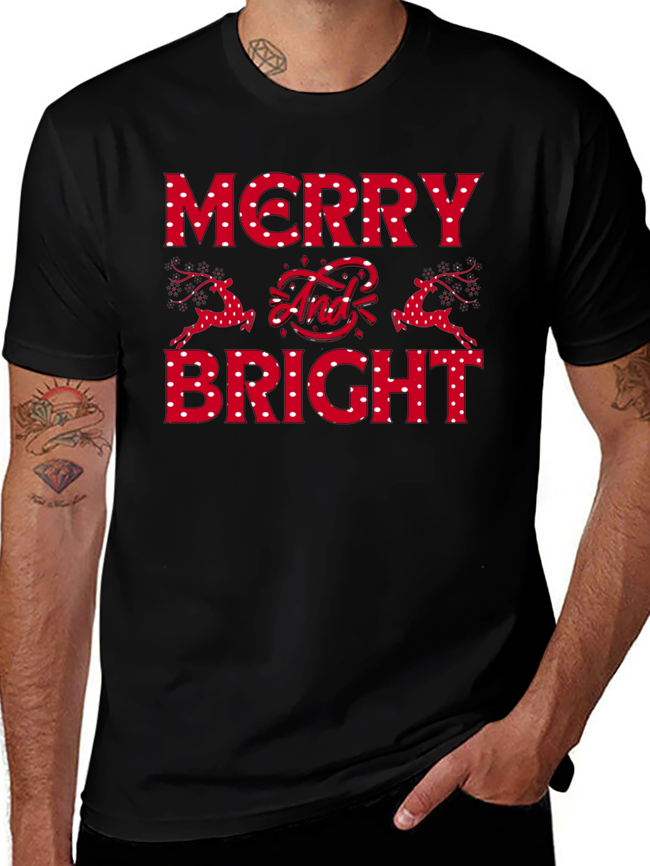 Merry and Bright Holiday T-Shirt