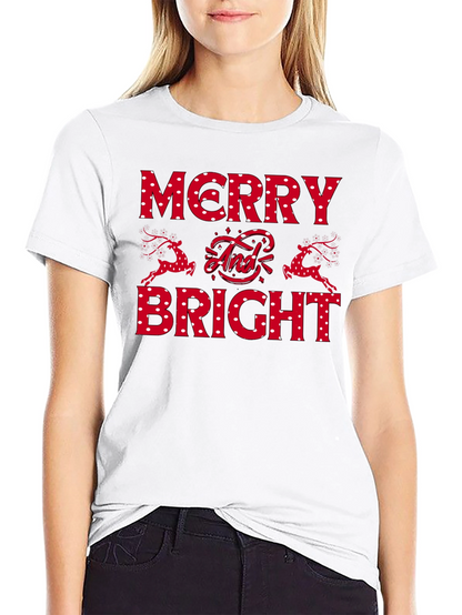 Merry and Bright Holiday T-Shirt