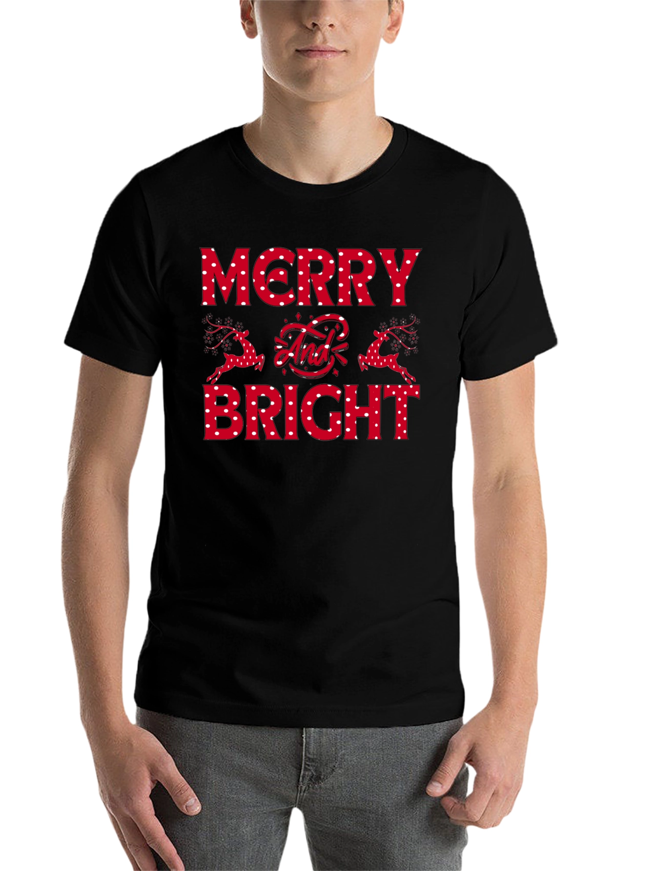 Merry and Bright Holiday T-Shirt