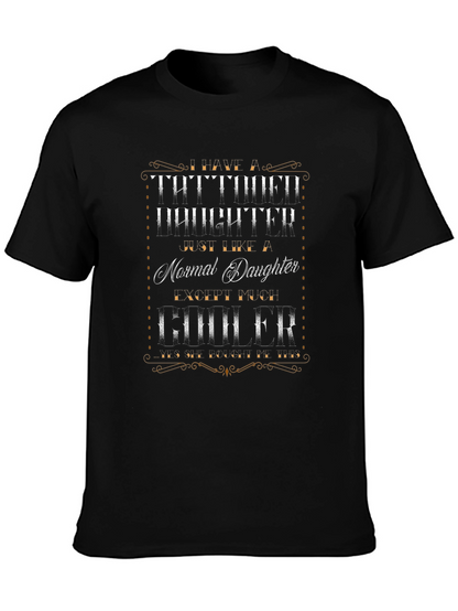 Tattooed Daughter Graphic T-Shirt - Quirky & Stylish!