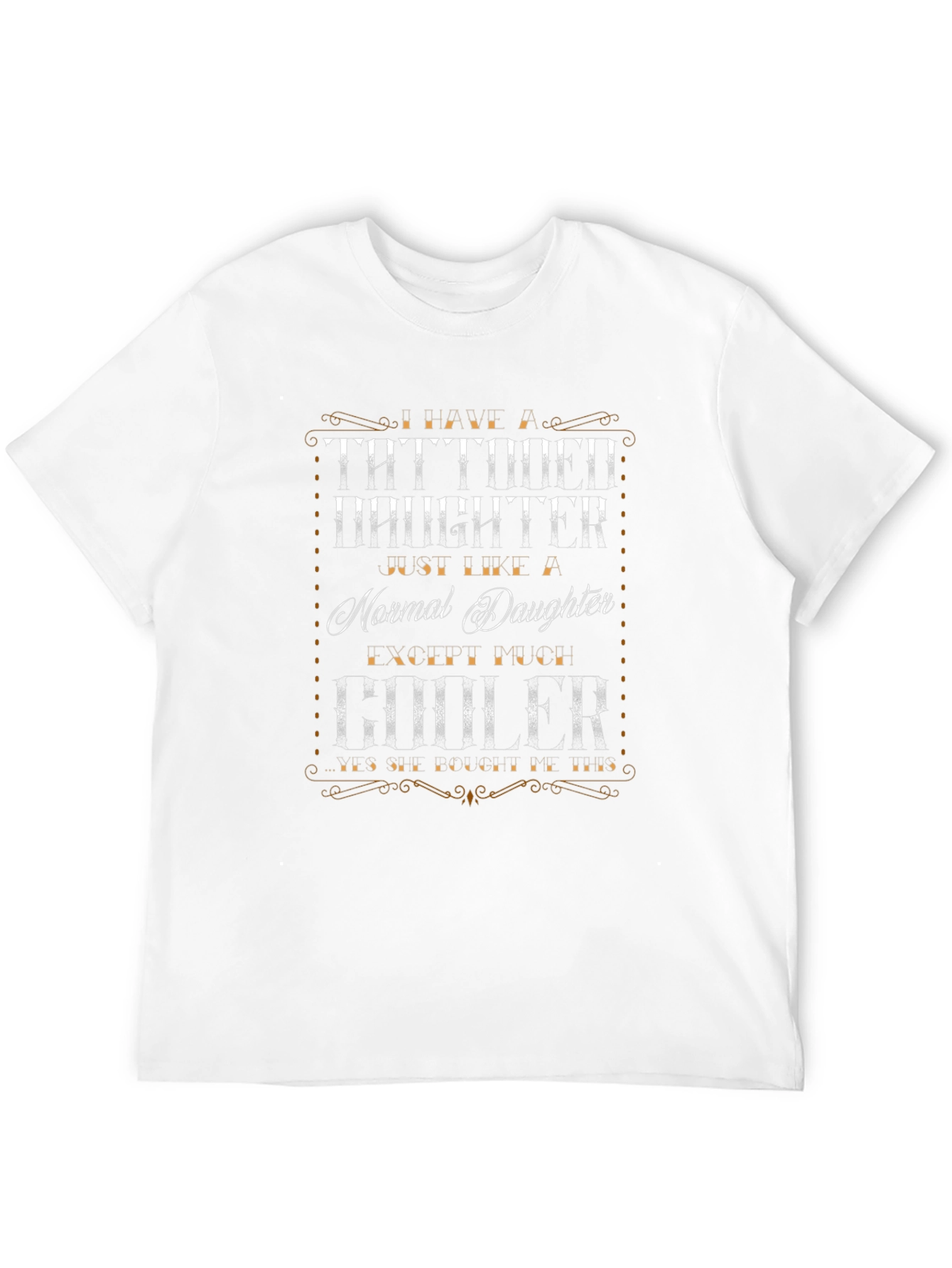Tattooed Daughter Graphic T-Shirt - Quirky & Stylish!