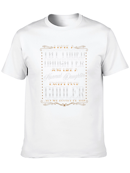 Tattooed Daughter Graphic T-Shirt - Quirky & Stylish!