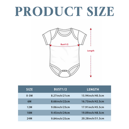 Mommy¡¯s Little Love Bug Baby Onesie | Heart Caterpillar Cartoon Print Infant Bodysuit
