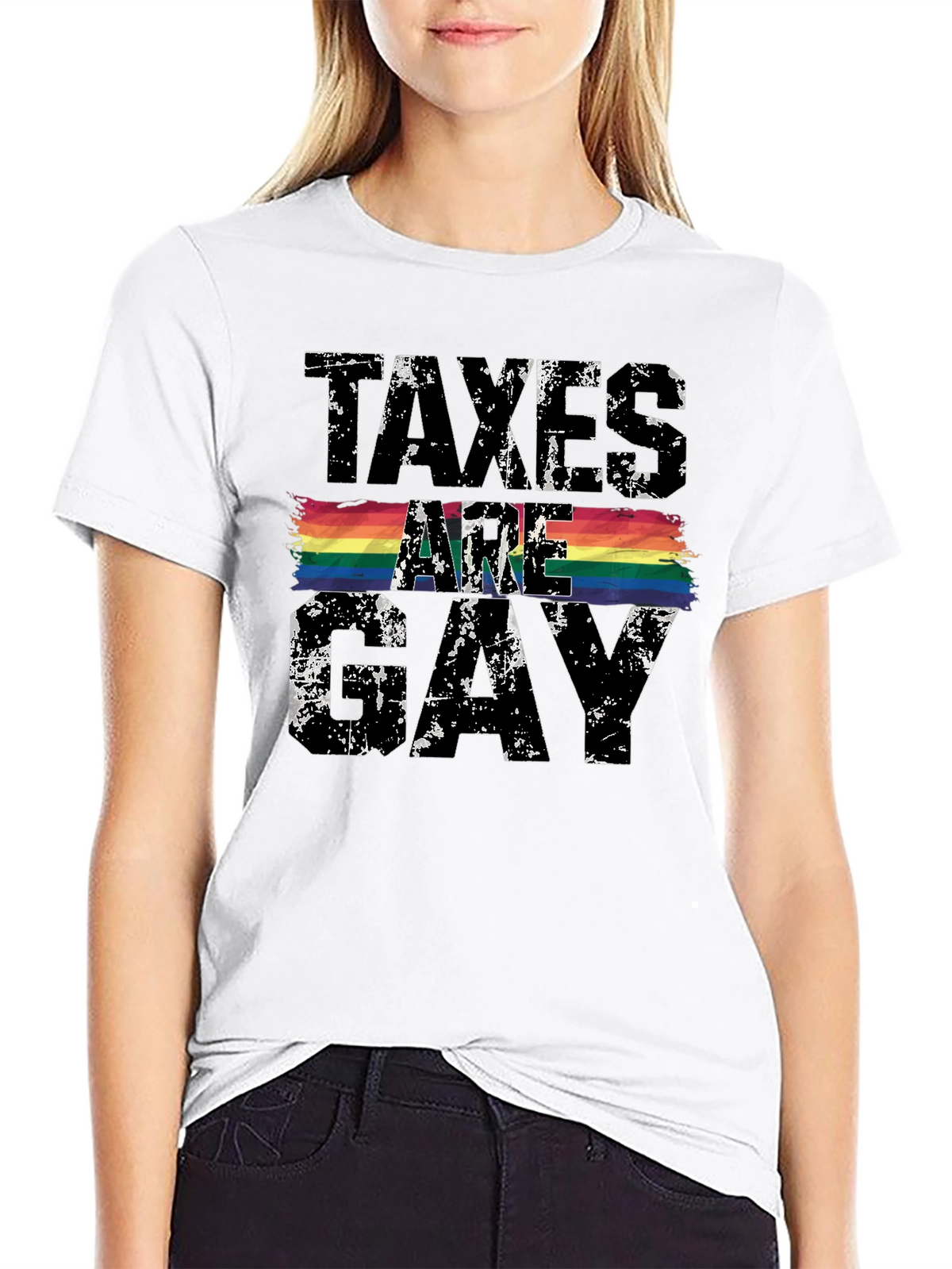 Taxes Are Gay Pride T-Shirt