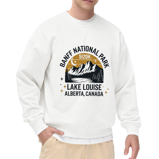 Banff National Park Lake Louise Vintage Mountain Crew