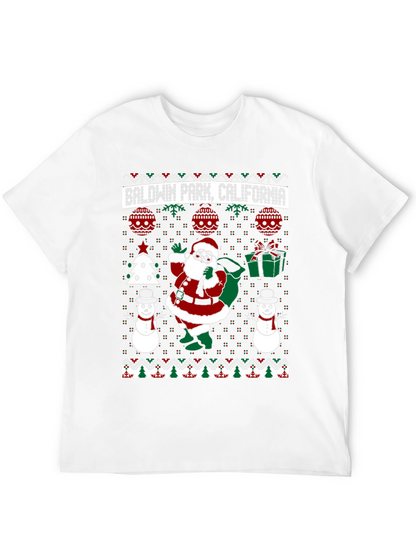 Baldwin Park California Ugly Christmas T-Shirt