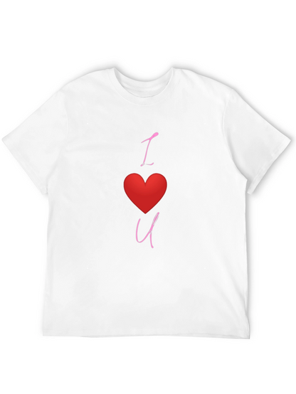 I Heart You Black Graphic Tee