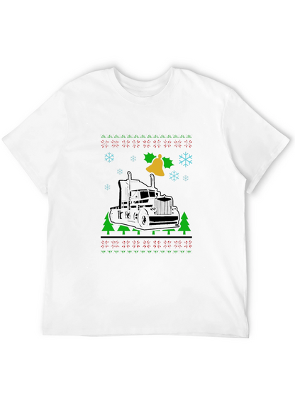 Truck Christmas Sweater T-Shirt