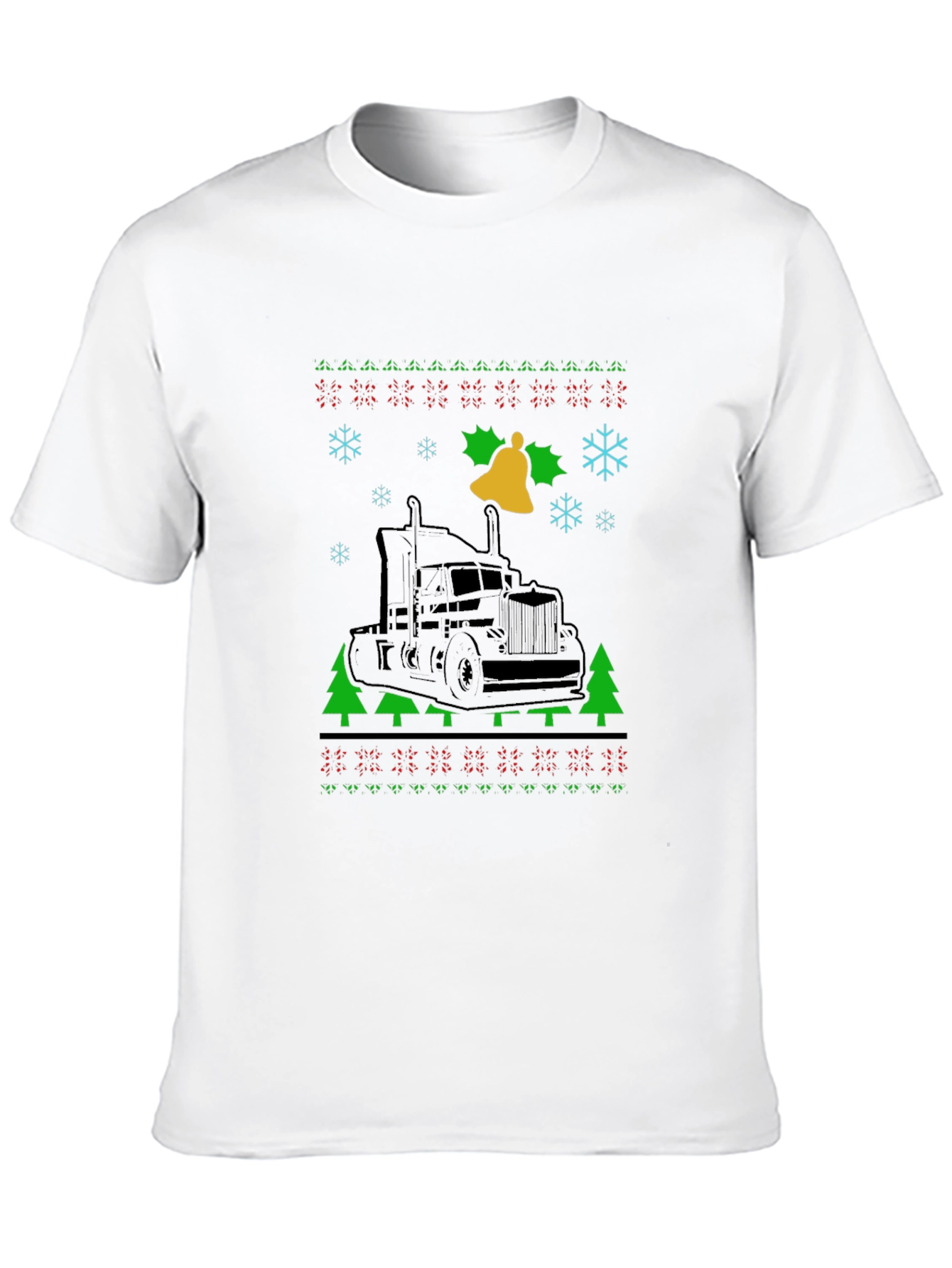 Truck Christmas Sweater T-Shirt