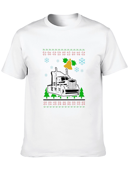 Truck Christmas Sweater T-Shirt
