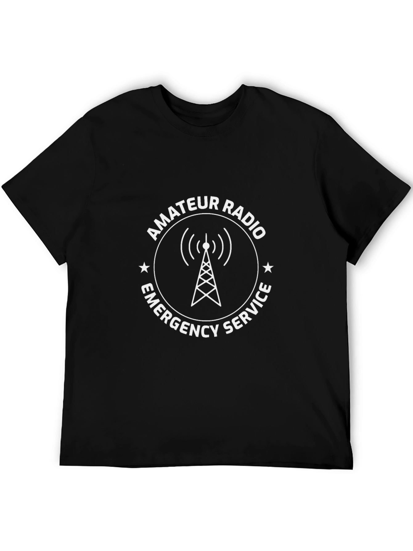 Amateur Radio Emergency Service Black T-Shirt