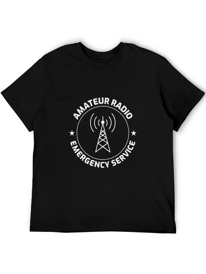 Amateur Radio Emergency Service Black T-Shirt