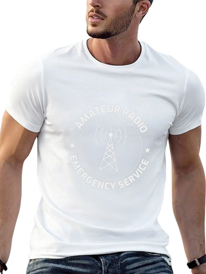 Amateur Radio Emergency Service Black T-Shirt