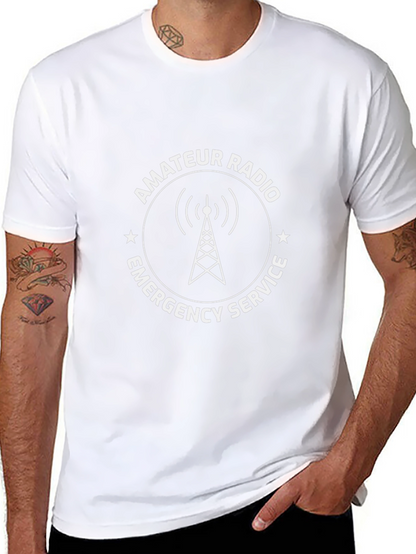Amateur Radio Emergency Service Black T-Shirt