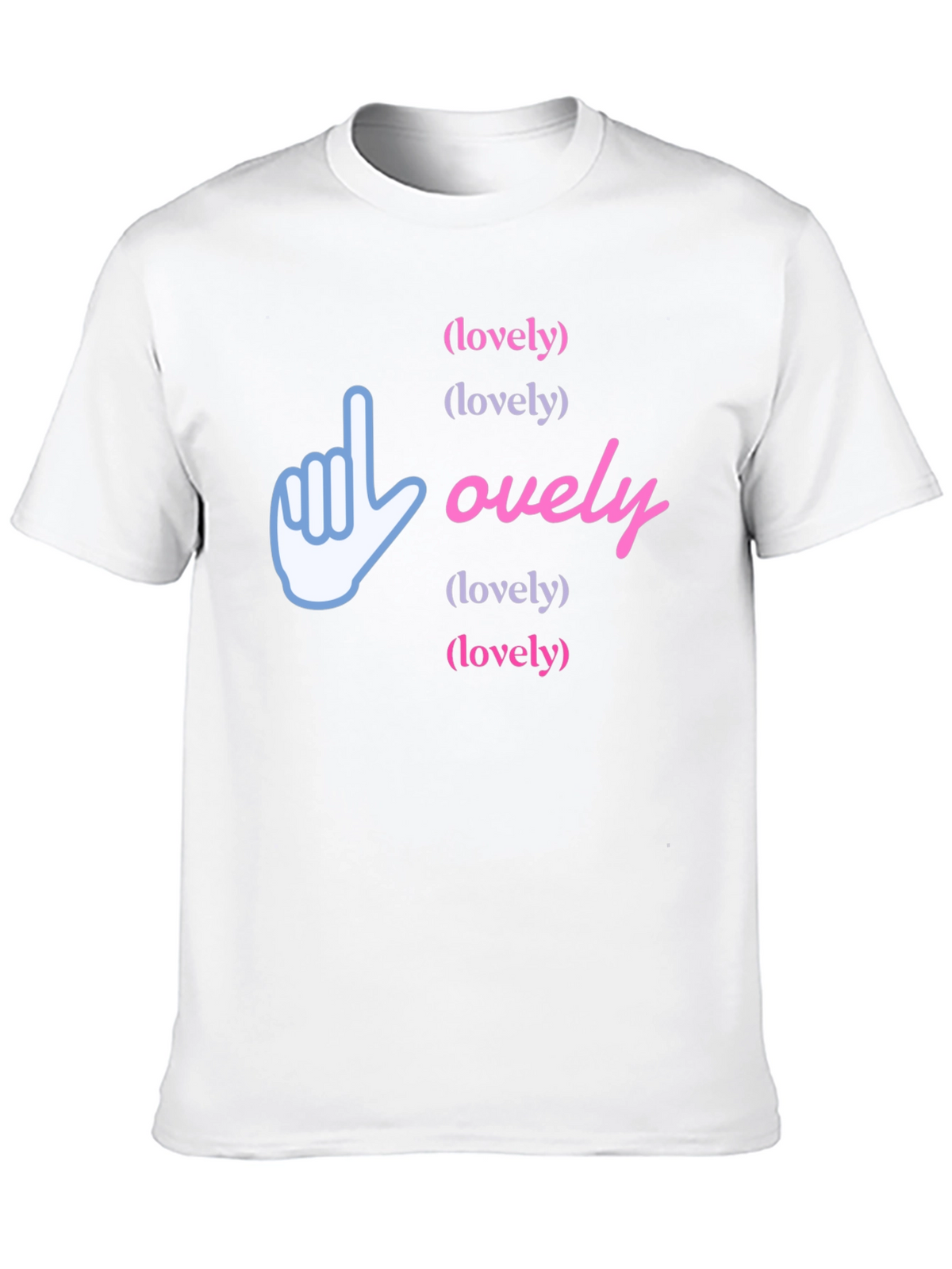 Lovely Graphic Print Black T-Shirt