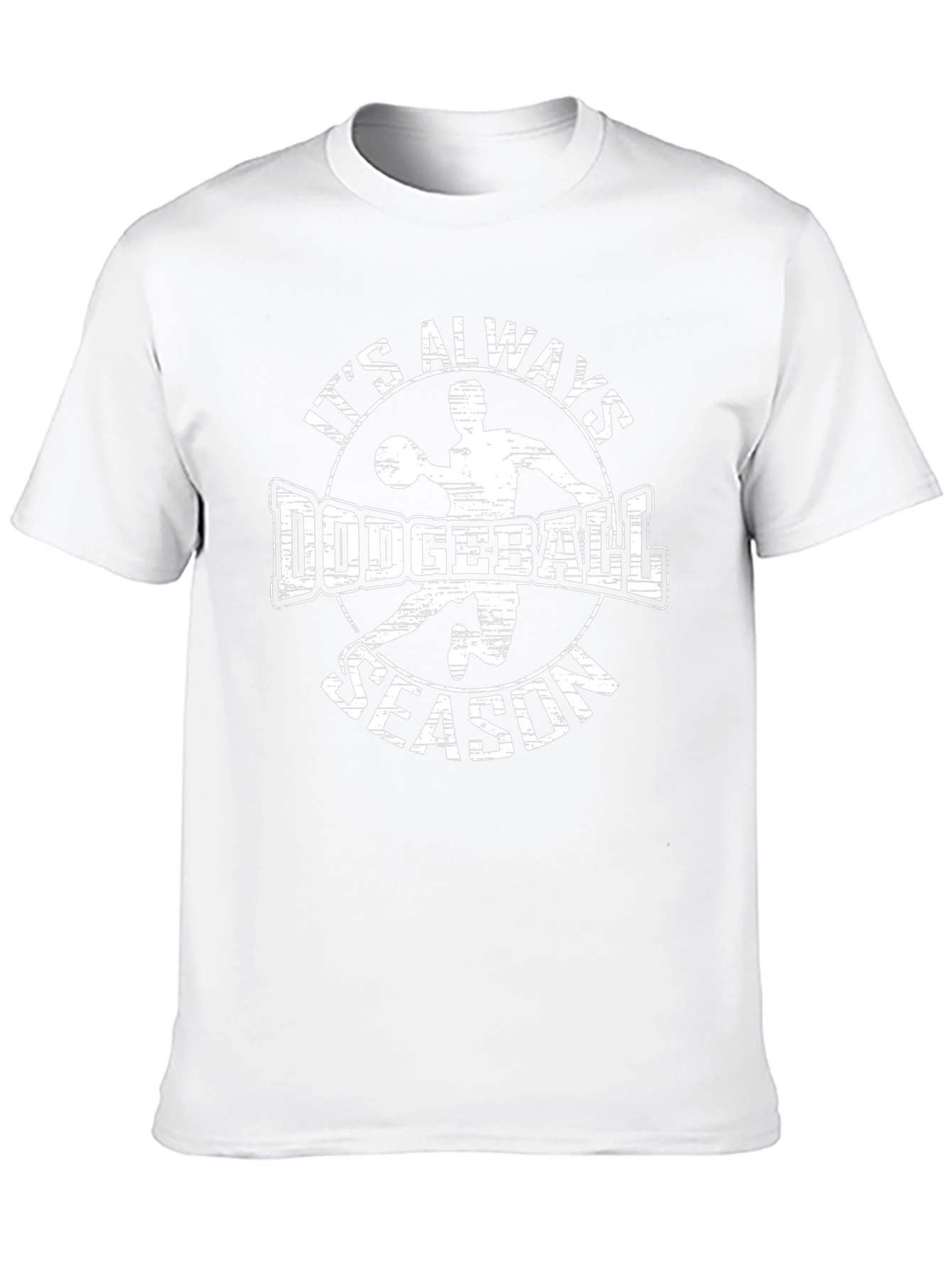 Dodgeball Season Black Graphic T-Shirt