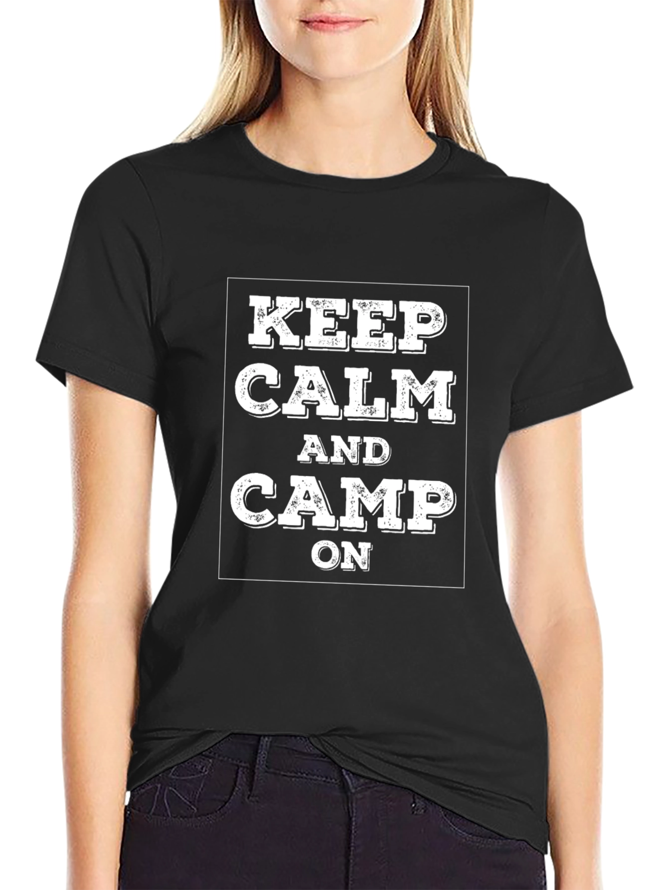 Keep Calm and Camp On T-Shirt