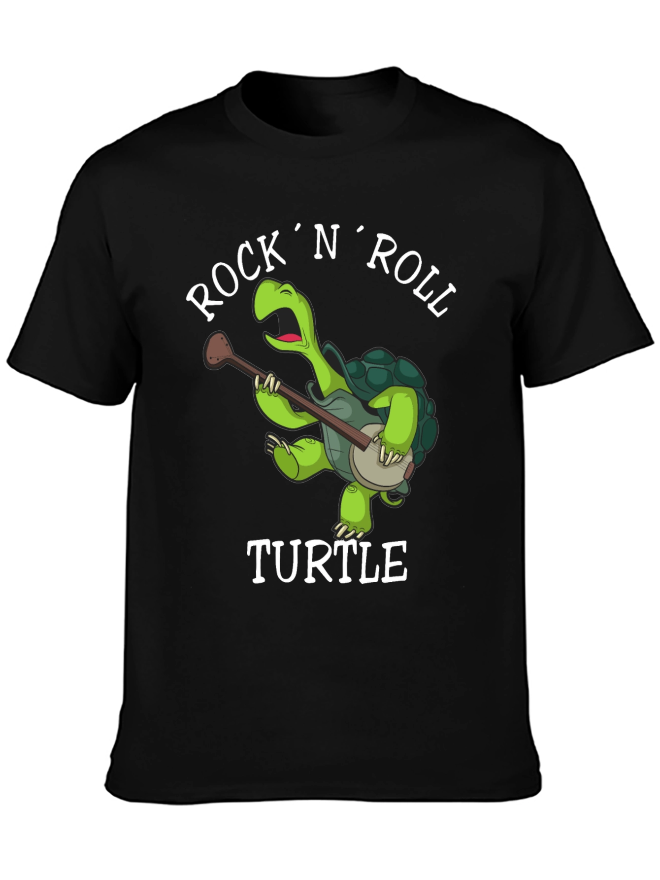 Rock N Roll Turtle T-Shirt