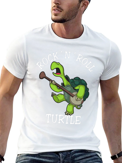 Rock N Roll Turtle T-Shirt