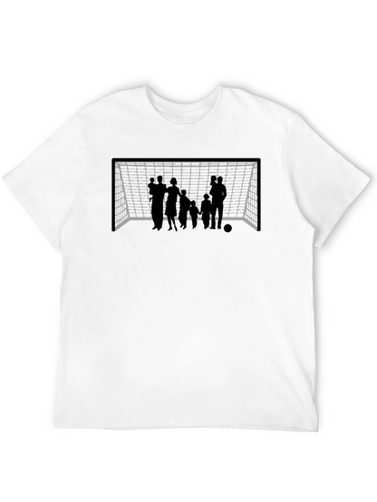 Family Goal T-Shirt - Black Cotton Tee