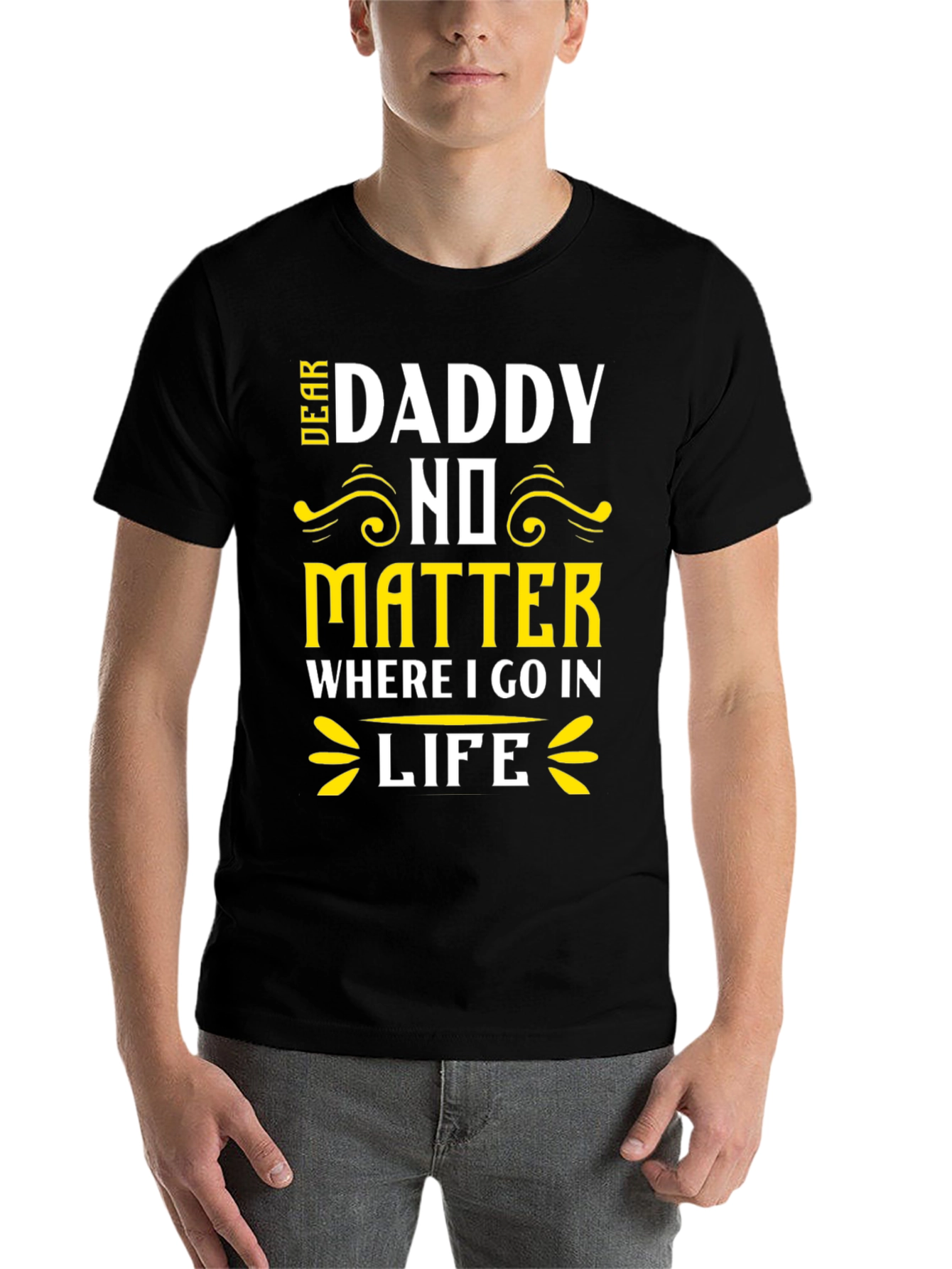 Dear Daddy T-Shirt Fathers Day Gift