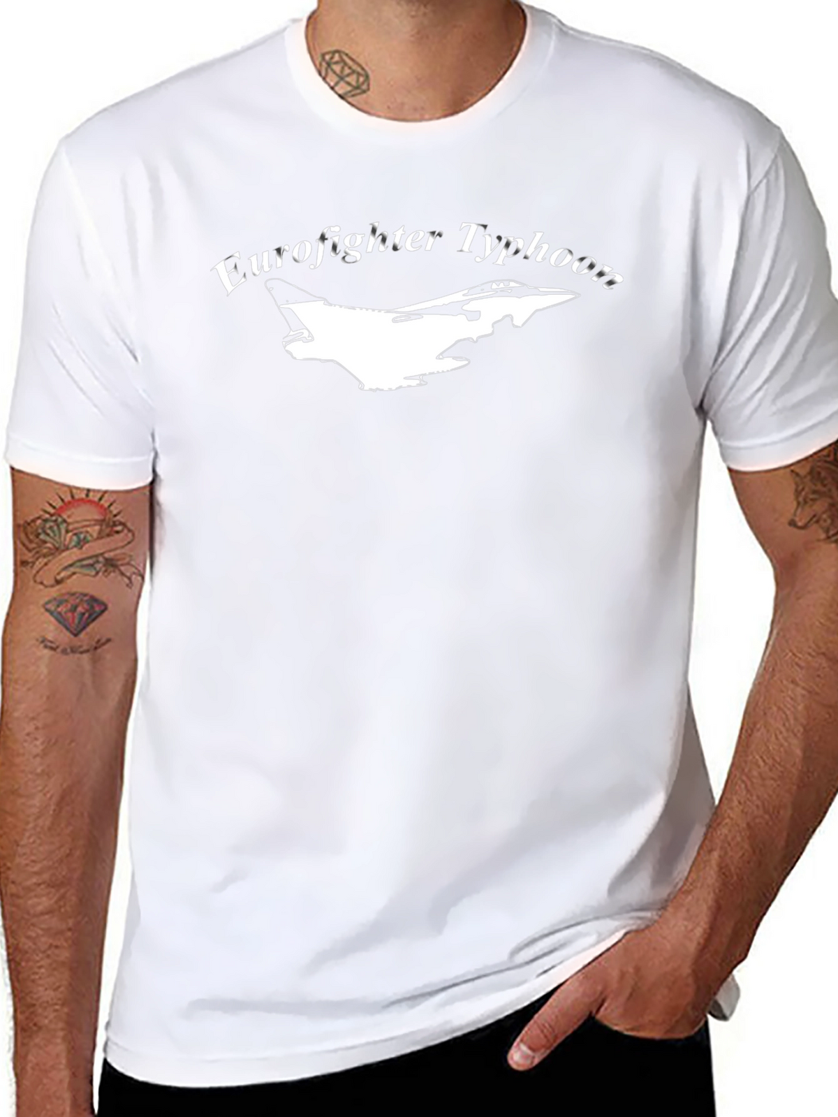 Eurofighter Typhoon Graphic T-Shirt - Black