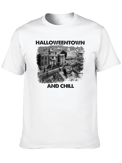 Halloweentown and Chill Graphic Tee