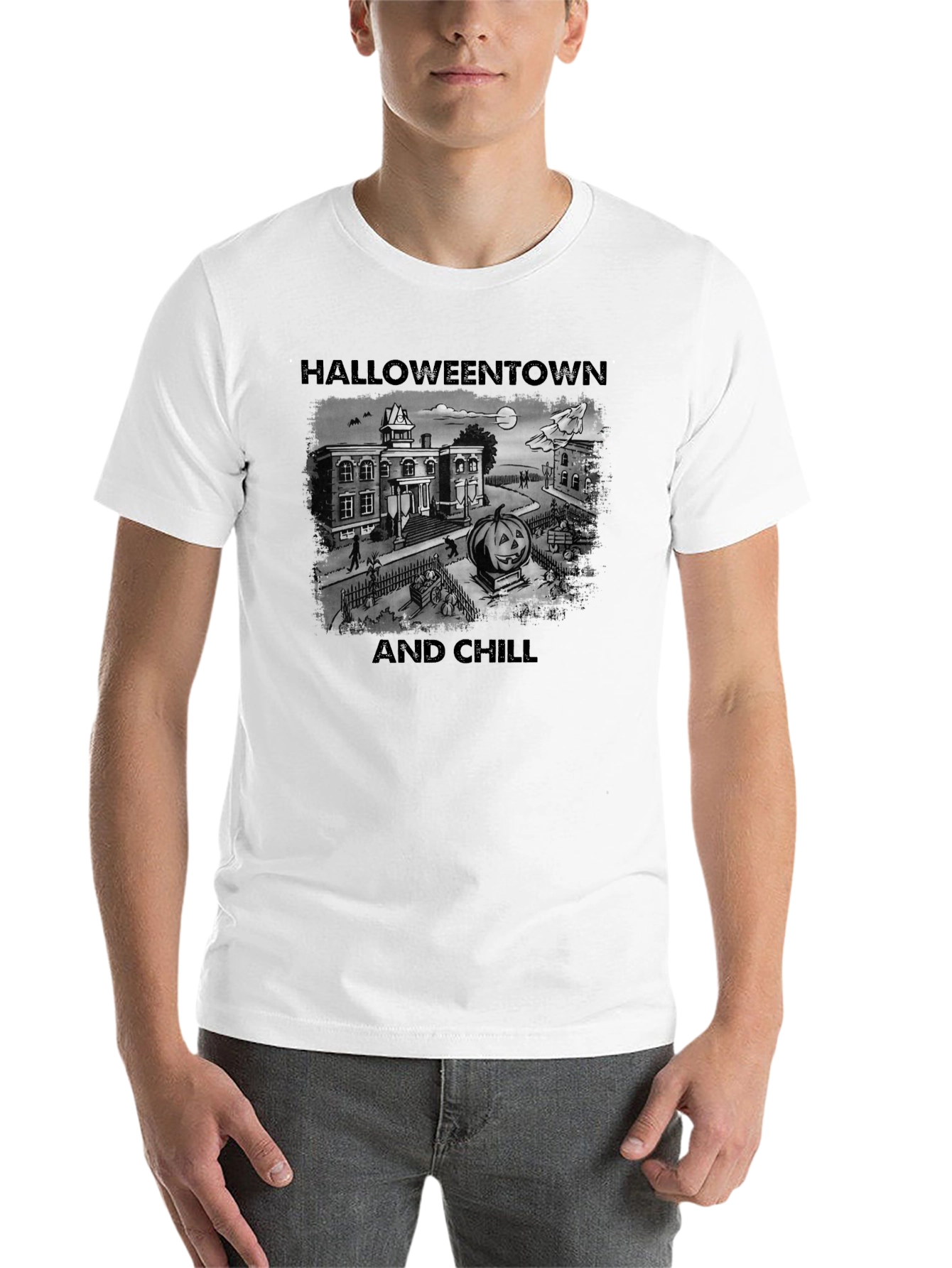 Halloweentown and Chill Graphic Tee