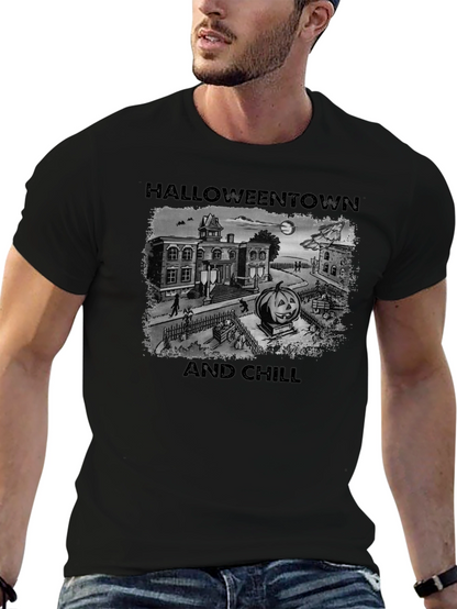 Halloweentown and Chill Graphic Tee