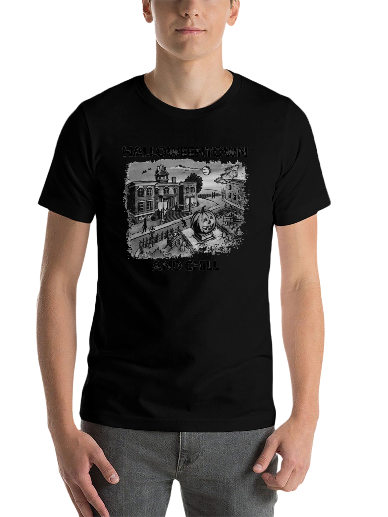 Halloweentown and Chill Graphic Tee