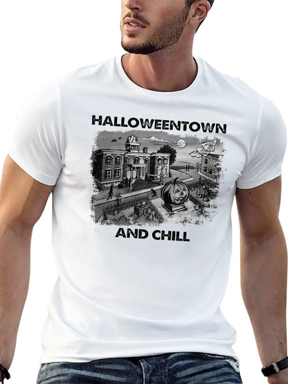 Halloweentown and Chill Graphic Tee