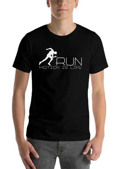Motion is Life Black T-Shirt