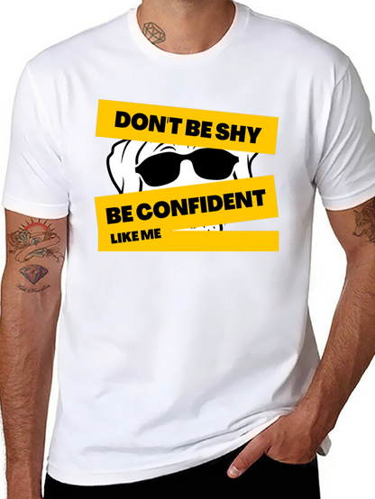 Dont Be Shy Graphic Tee - Confident Style