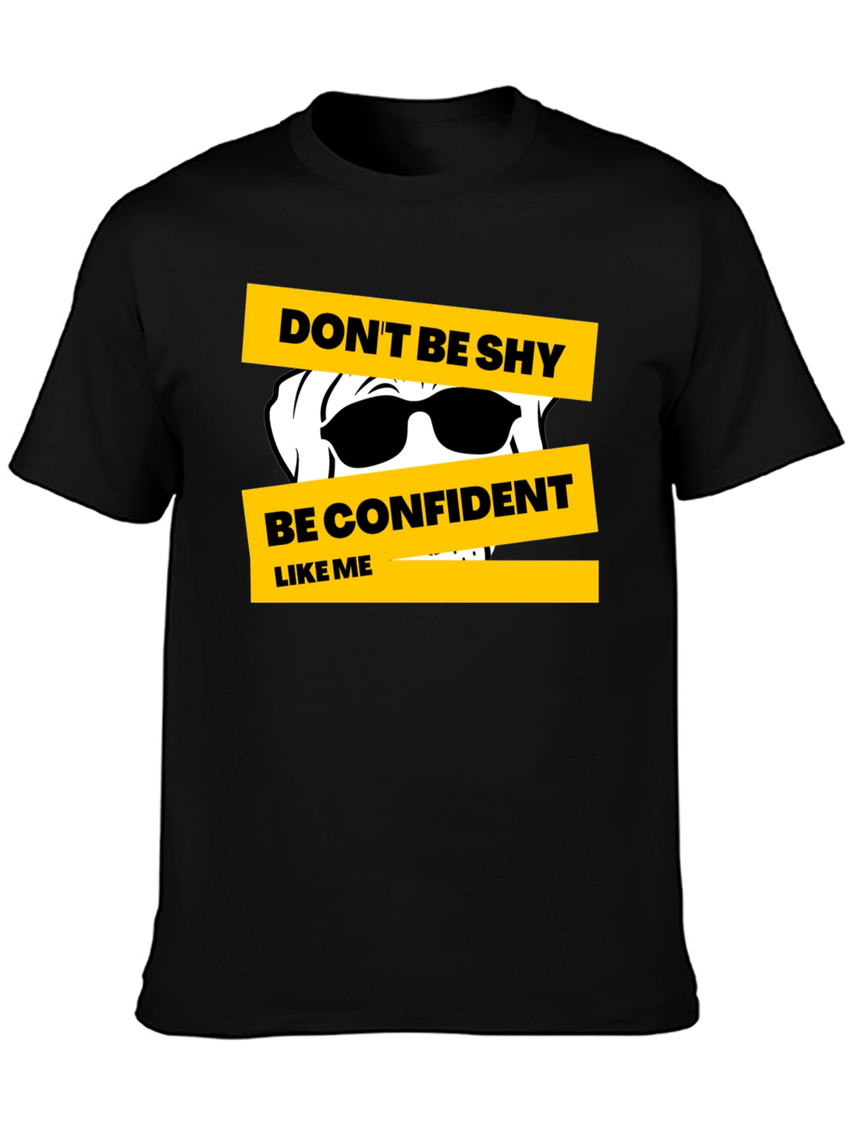 Dont Be Shy Graphic Tee - Confident Style