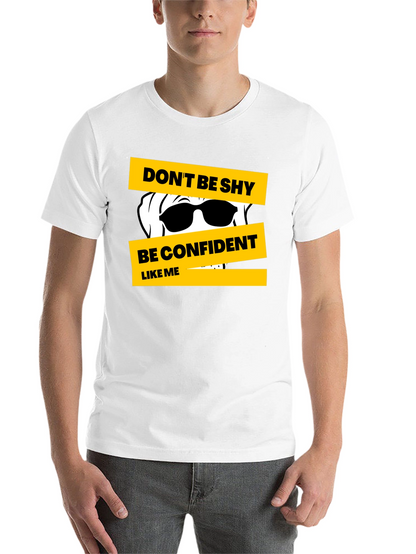 Dont Be Shy Graphic Tee - Confident Style