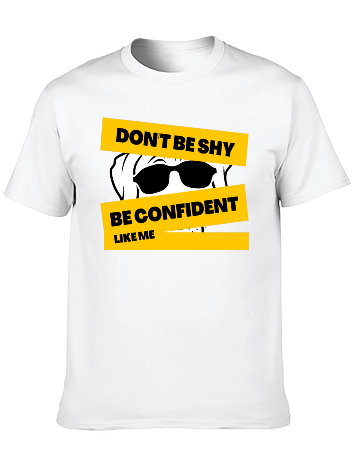 Dont Be Shy Graphic Tee - Confident Style
