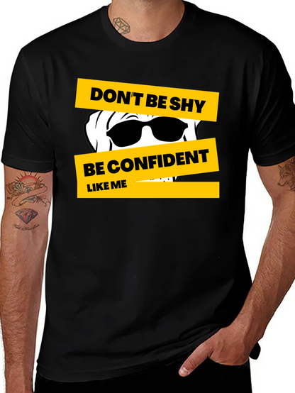 Dont Be Shy Graphic Tee - Confident Style