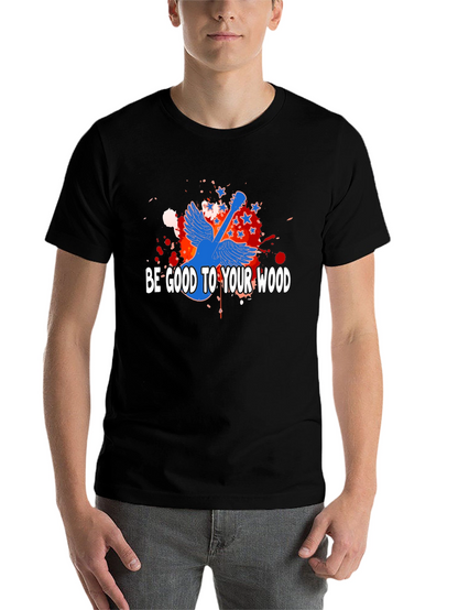 Be Good To Your Wood Guitar T-Shirt