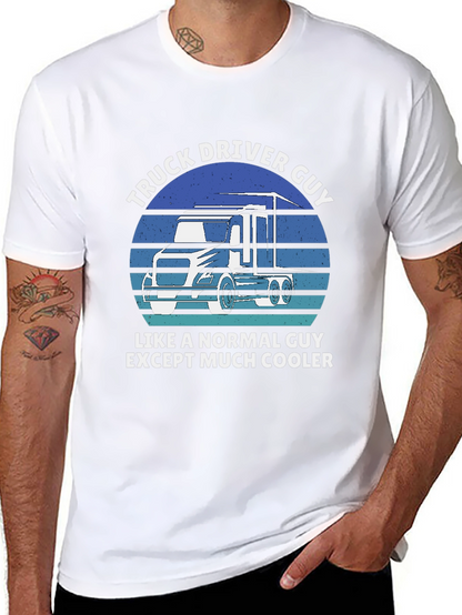 Truck Driver Guy T-Shirt