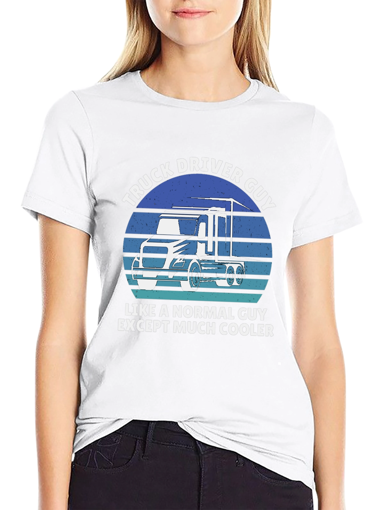 Truck Driver Guy T-Shirt