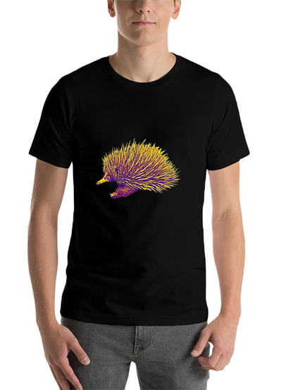 Echidna Graphic Tee - Unique Animal Design