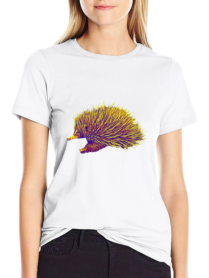 Echidna Graphic Tee - Unique Animal Design