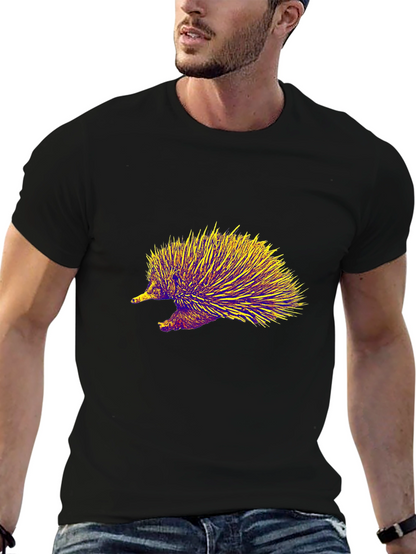 Echidna Graphic Tee - Unique Animal Design