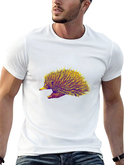Echidna Graphic Tee - Unique Animal Design