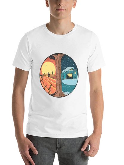 Day & Night Graphic T-Shirt