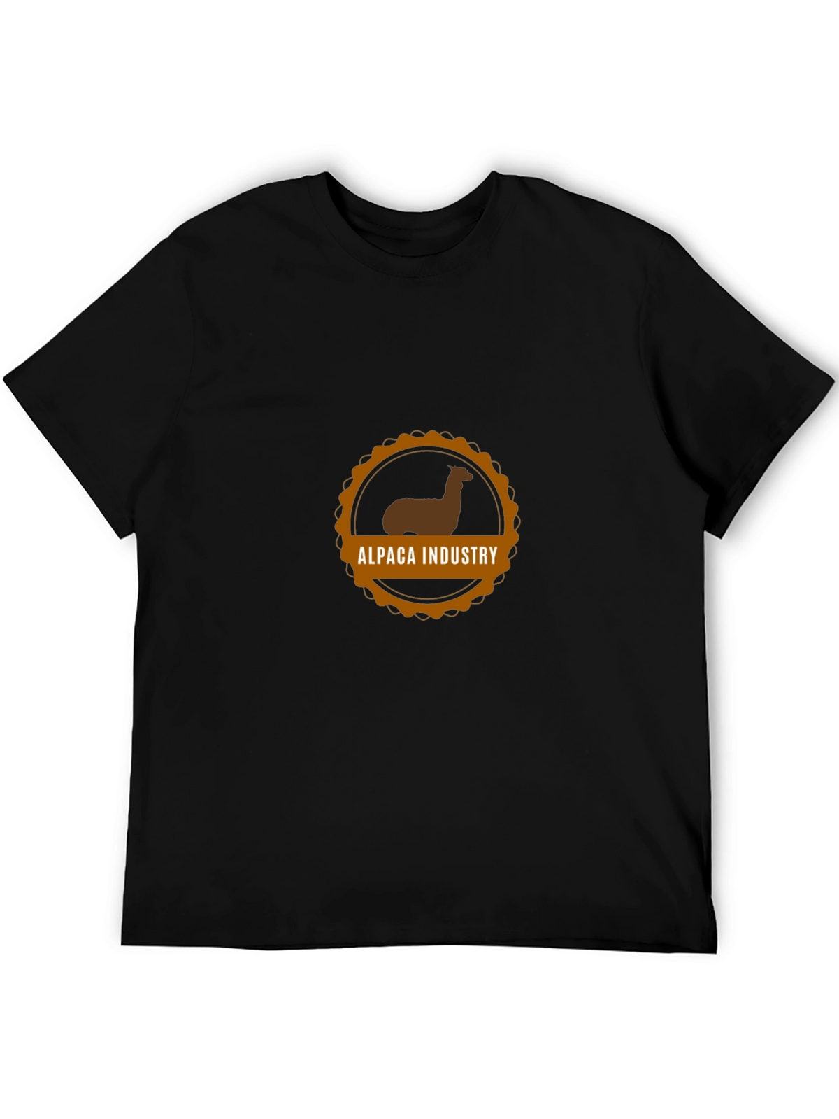 Alpaca Industry T-Shirt - Black