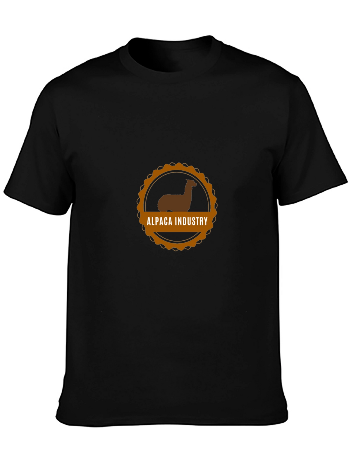 Alpaca Industry T-Shirt - Black