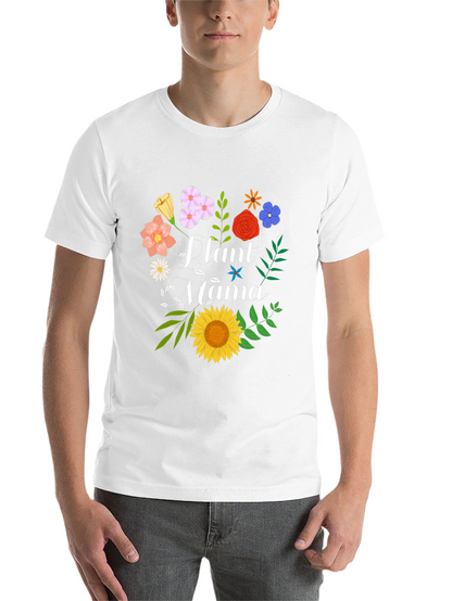 Plant Mama Graphic Tee - Floral Design