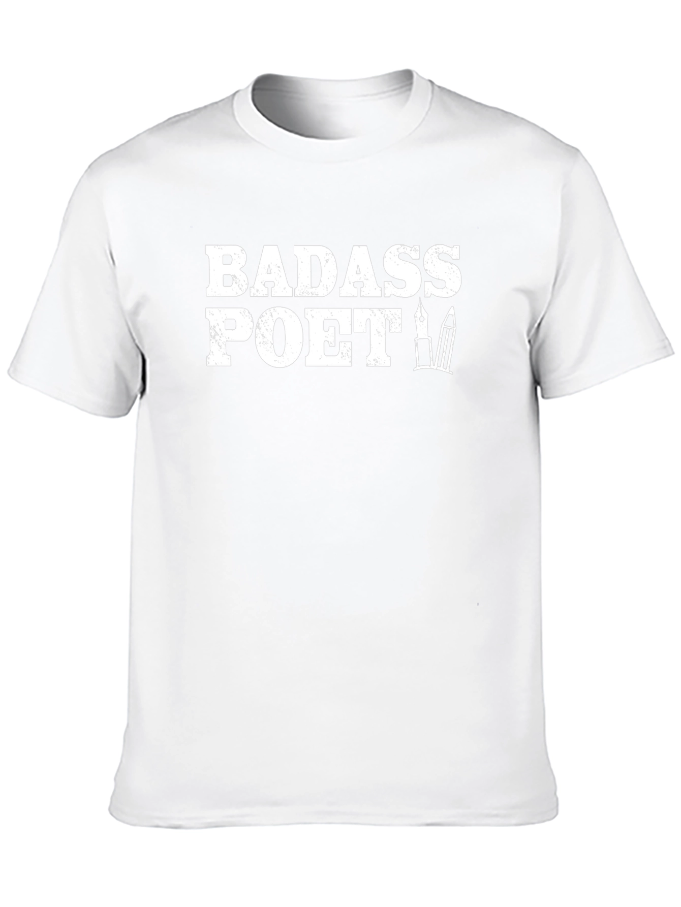 Badass Poet Graphic Tee - Black T-Shirt