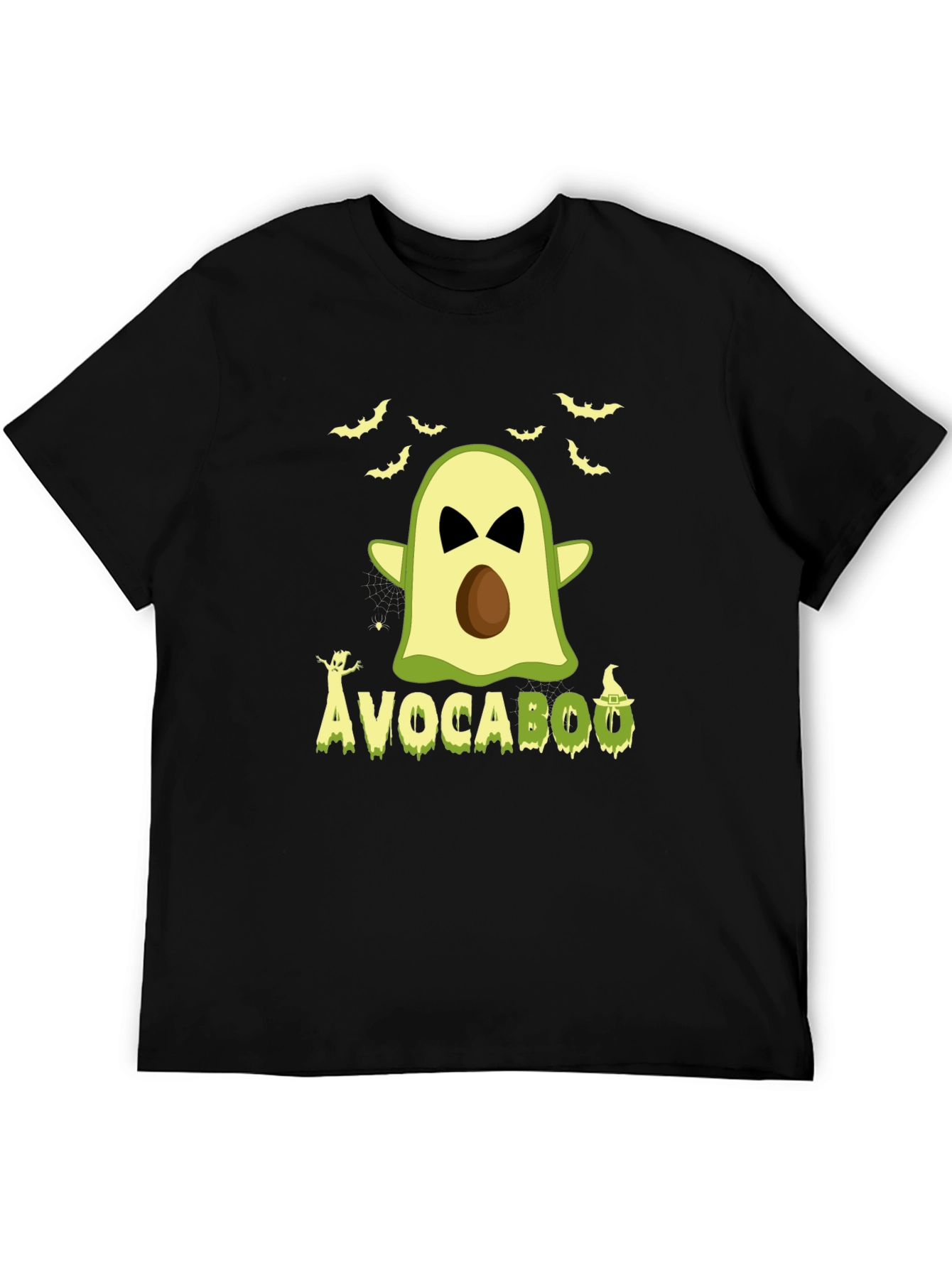 Avocabooo Halloween T-Shirt - Funny Avocado Ghost Tee